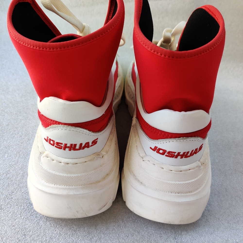 Joshua*s Womens Zenith Fashion Sneakers Leather - Picture 3 of 11